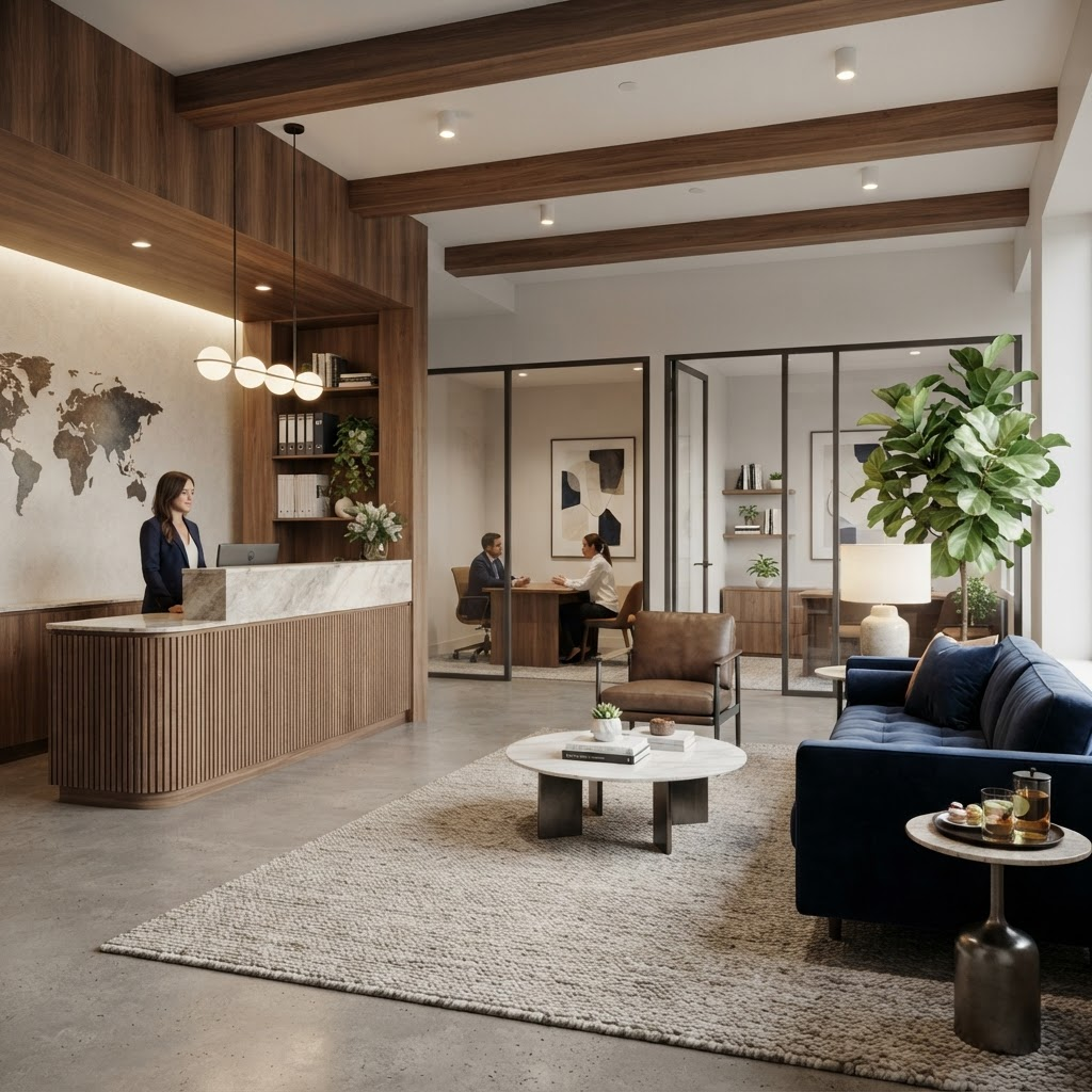 TouchSky Immigration office interior